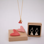 Charger l&#39;image dans la galerie, Collier Coeur (corail)
